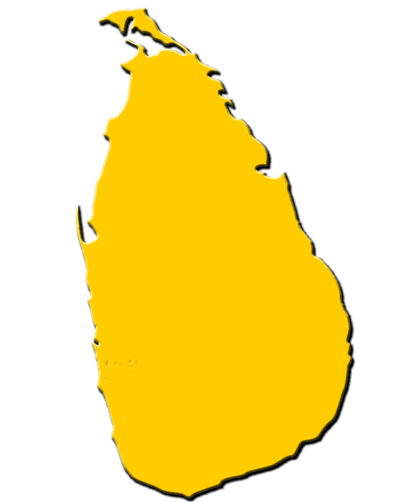 Sri Lanka Tour Map